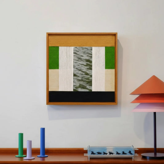 "Pastoral Elegance" — Textured Fiber Wall Art