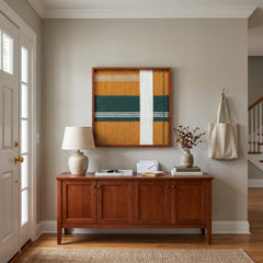Amber Pine - Textile Art #SQ120