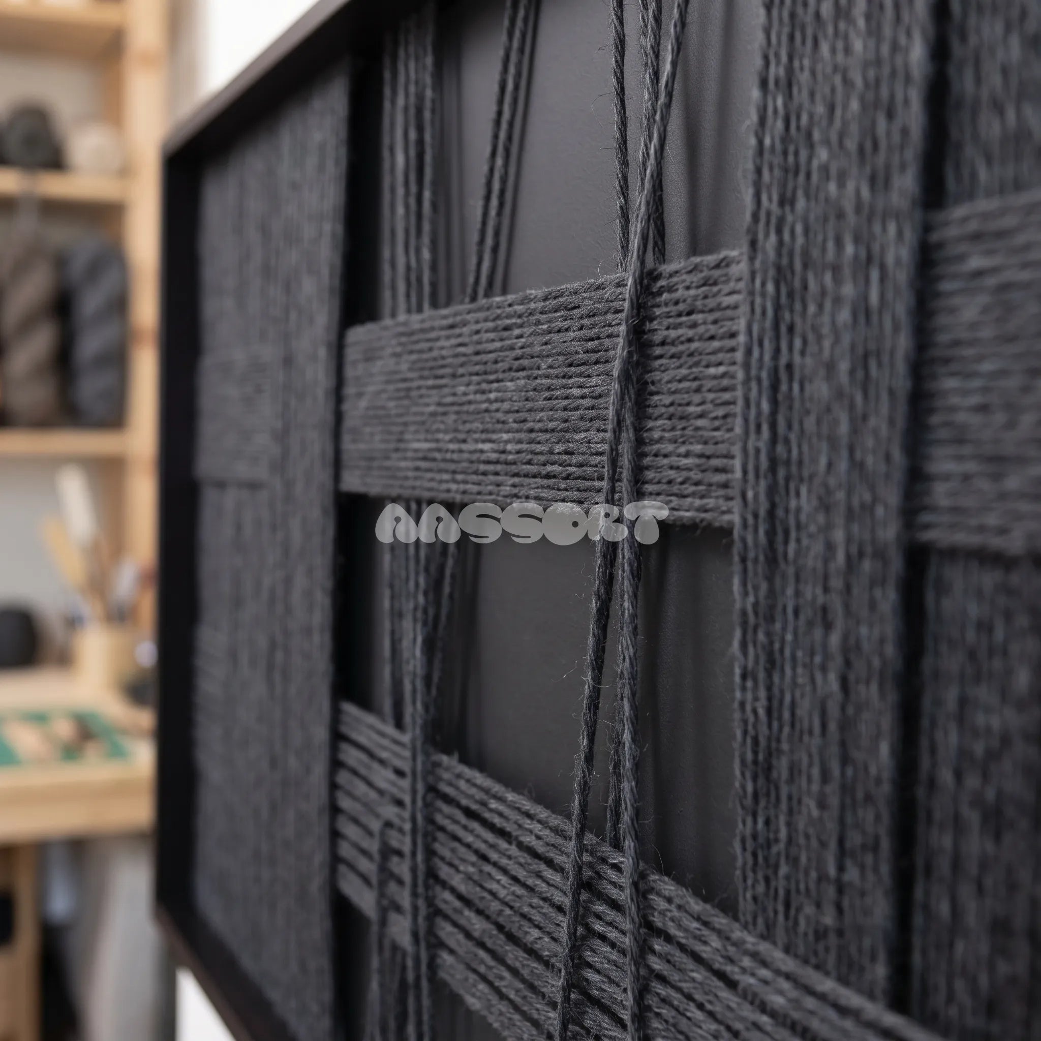 Black Thesis · 2026 One of One · Original Fiber Artwork