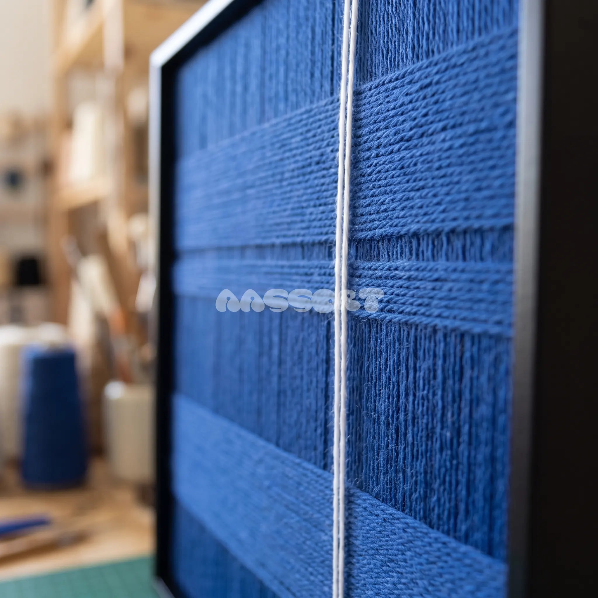 Deep Blue - Textile Art #SQ166