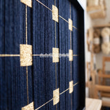Golden Circuit - Textile Art #SQ160