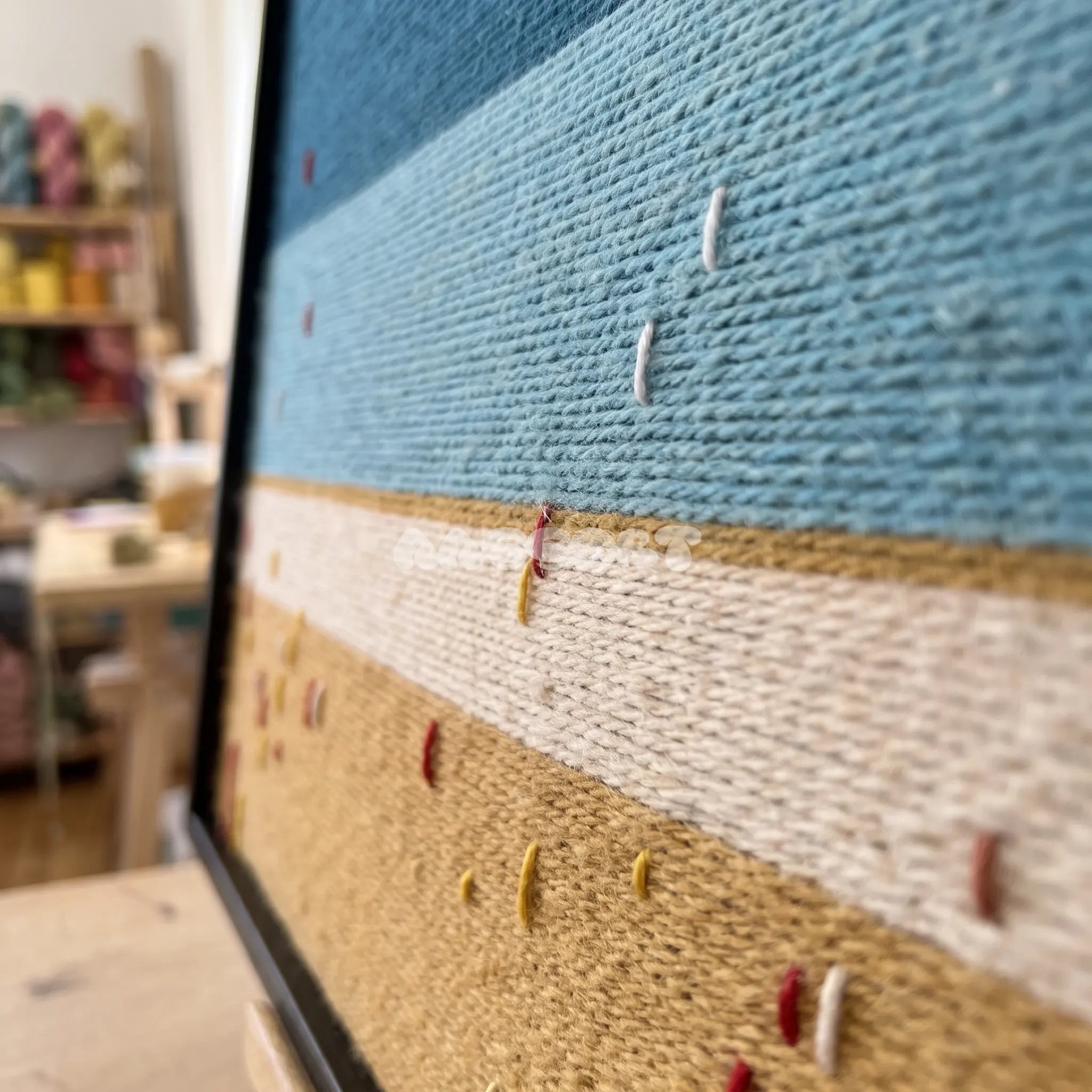 Low Tide - Textile Art #RE077
