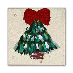 Handcrafted Christmas Tree Painting Kit