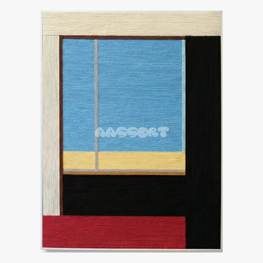 After the Beach Walk - Textile Art #RE007