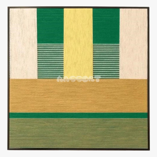 Wheat Field - Textile Art #SQ017