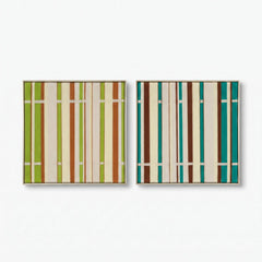 "March Tree" — Textured Fiber Wall Art3