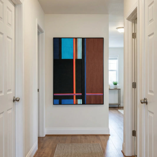 Mid-Century Style Yarn Art