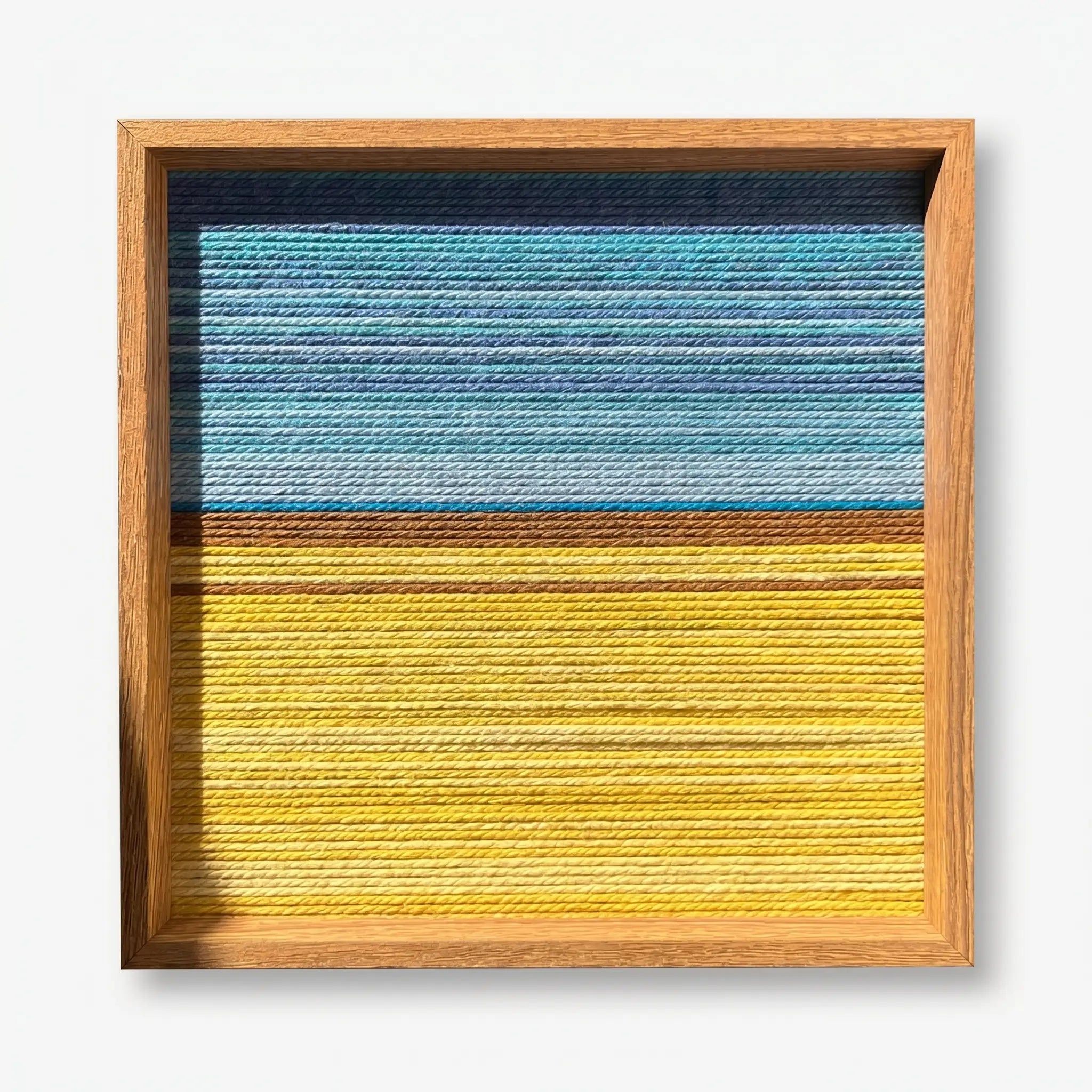 "Provence Harvest" — Textured Fiber Wall Art