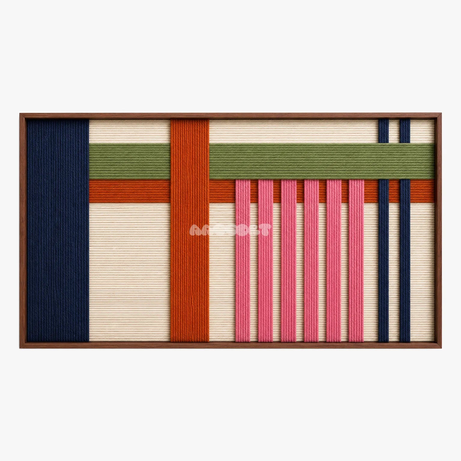Rosy Interval - Textile Art #RE060