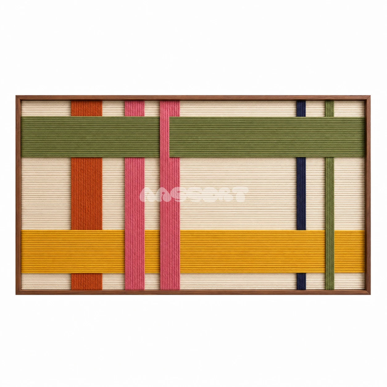 Chromatic Pause - Textile Art #RE064