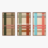 Chromatic Trio - Textile Art #PR018
