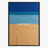 Beach Day - Textile Art #RE079