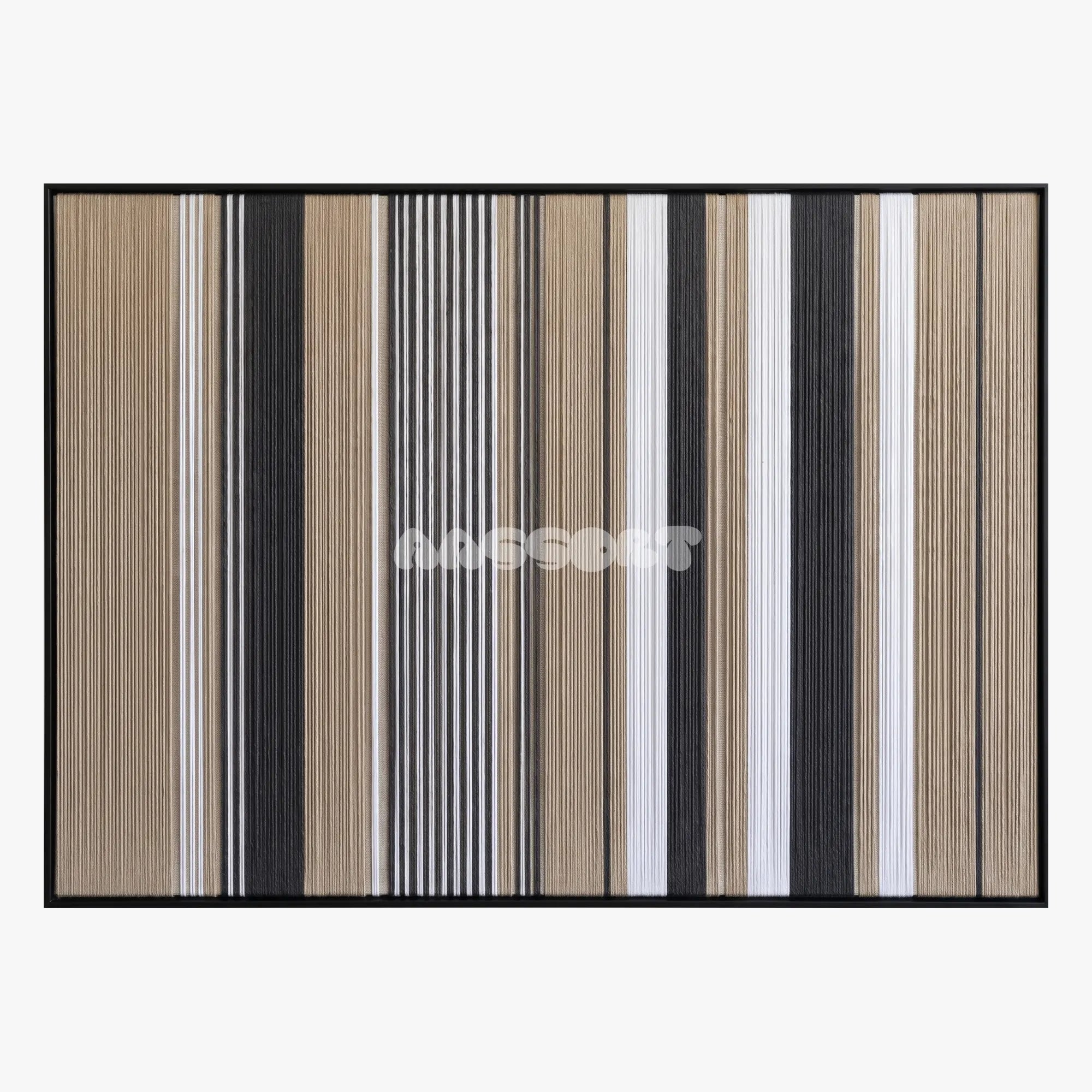 Silent Measure - Textile Art #RE098