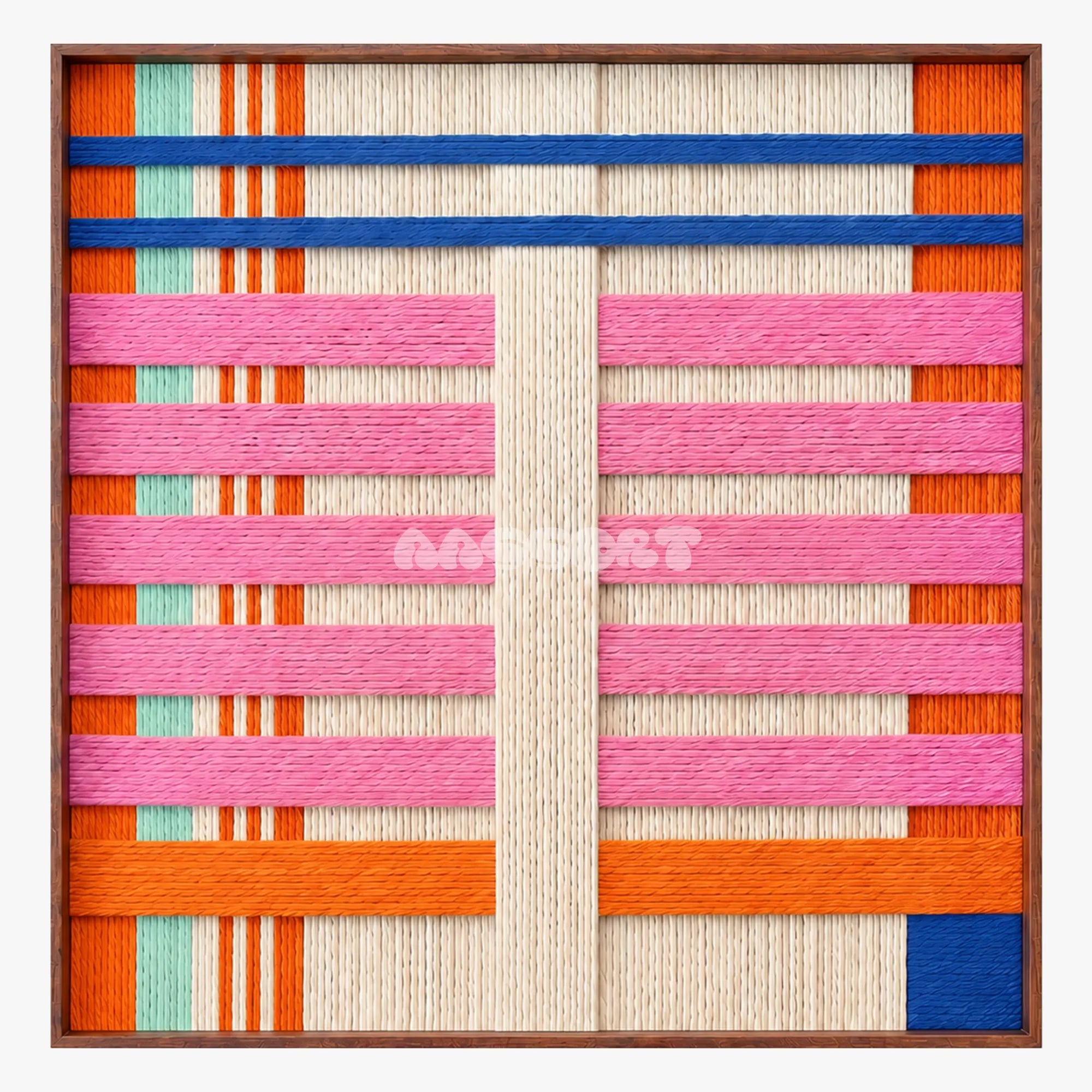 California Afterglow - Textile Art #SQ107