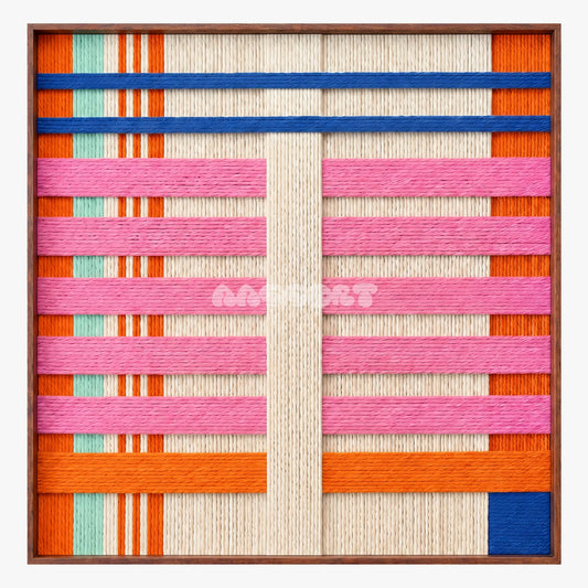 California Afterglow - Textile Art #SQ107