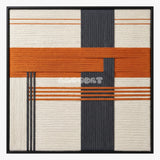 Terracotta Dusk - Textile Art #SQ114