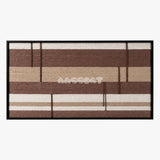 Cocoa Strata - Textile Art #RE037