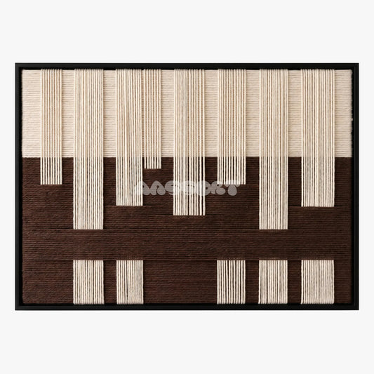 Ivory Loom - Textile Art #RE038