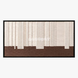 Ivory Rhythm - Textile Art #RE041