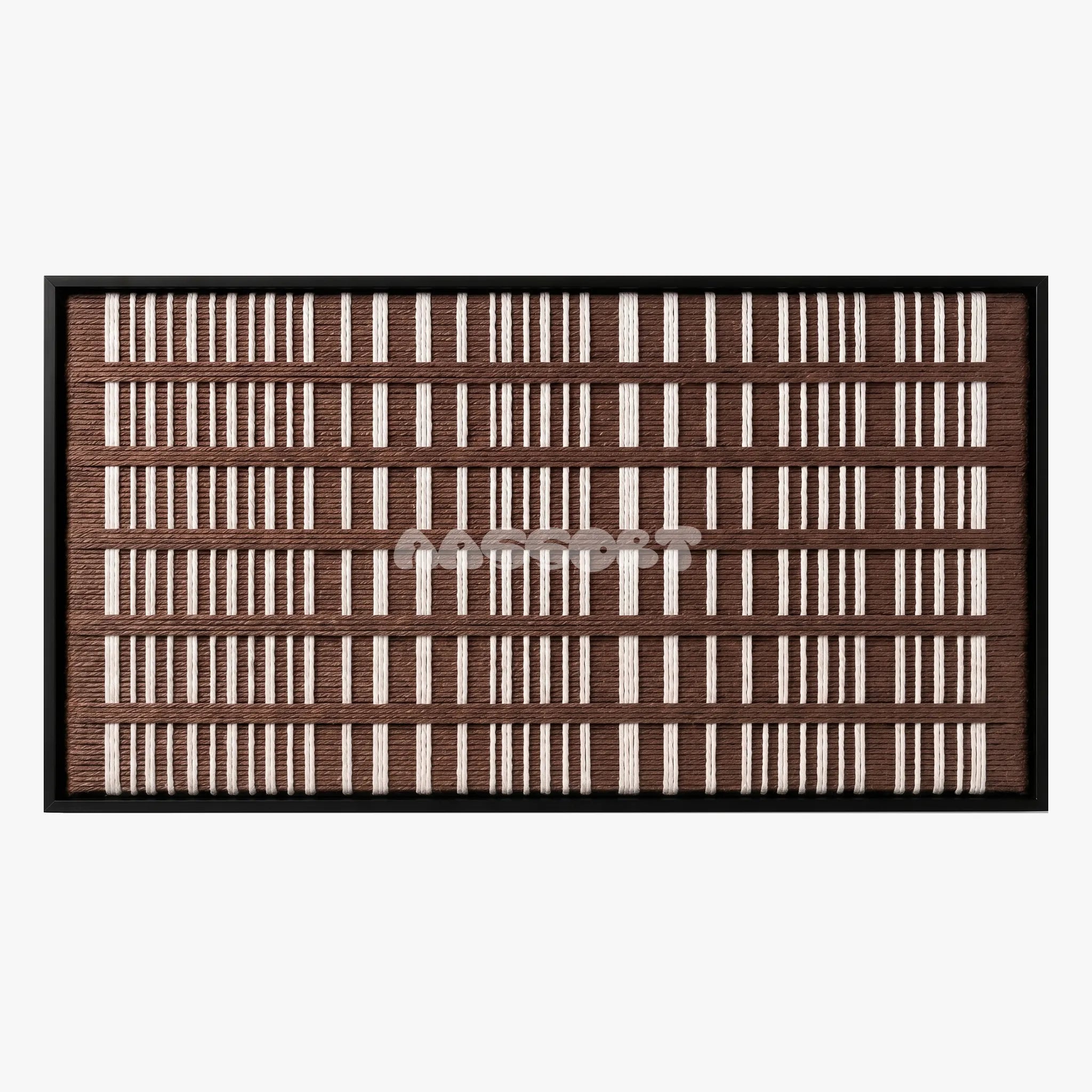 Cocoa Cadence - Textile Art #RE043
