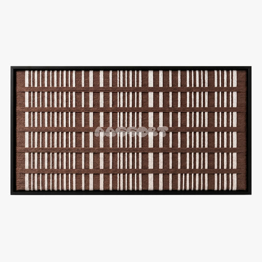 Cocoa Cadence - Textile Art #RE043