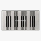 Monochrome Tempo - Textile Art #RE045