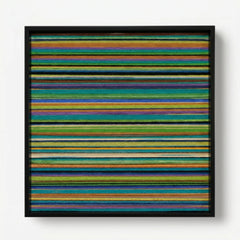 "Reconstructing the future" — Textured Fiber Wall Art