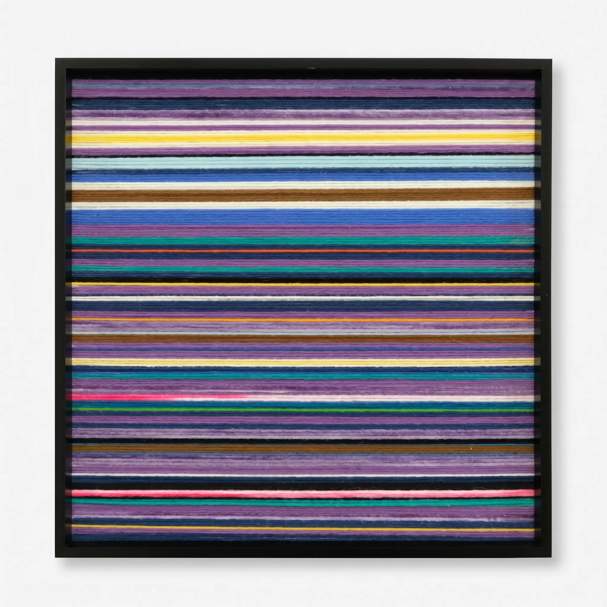 "Reconstructing the future" — Textured Fiber Wall Art
