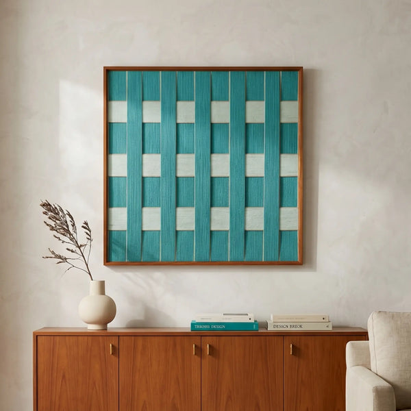 Reef Echoes - Textile Art #SQ077
