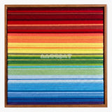 Rainbow - Textile Art #SQ004