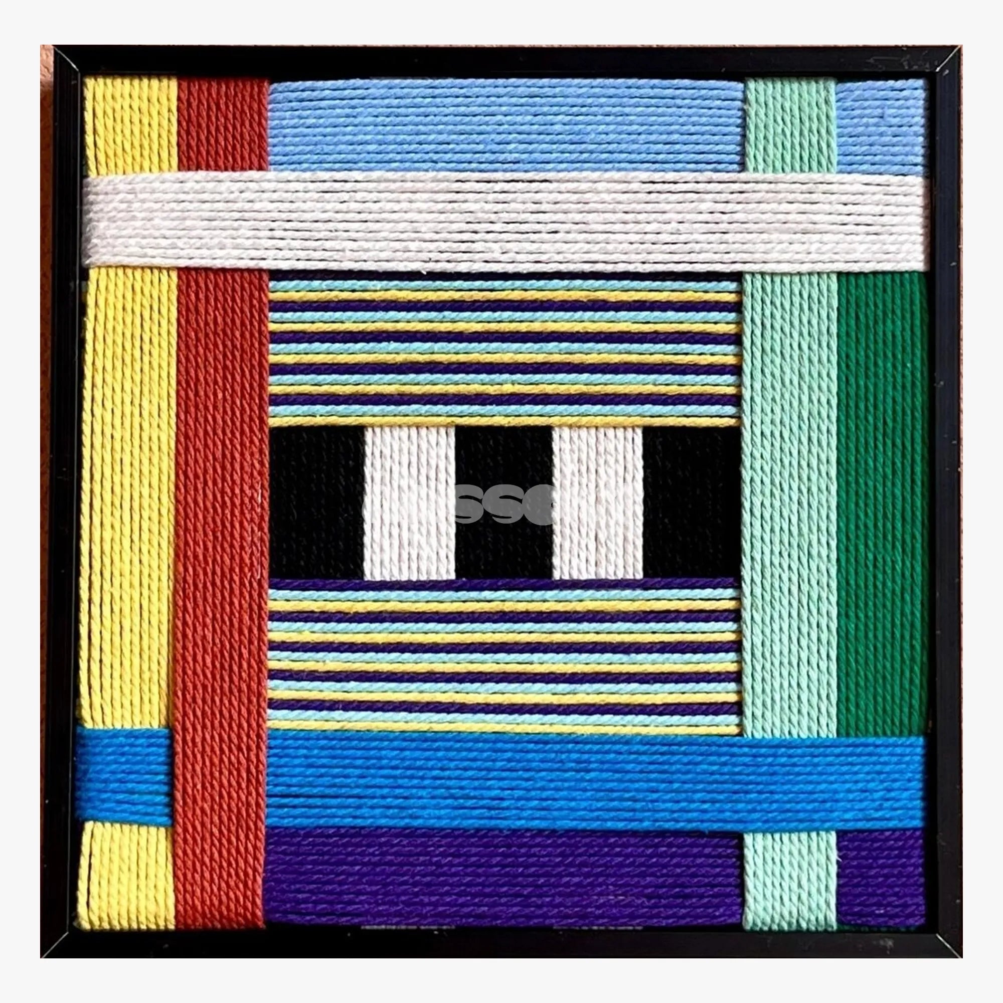 Childhood Old Toys - Textile Art #SQ005