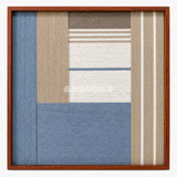Cerulean Mist - Textile Art #SQ130