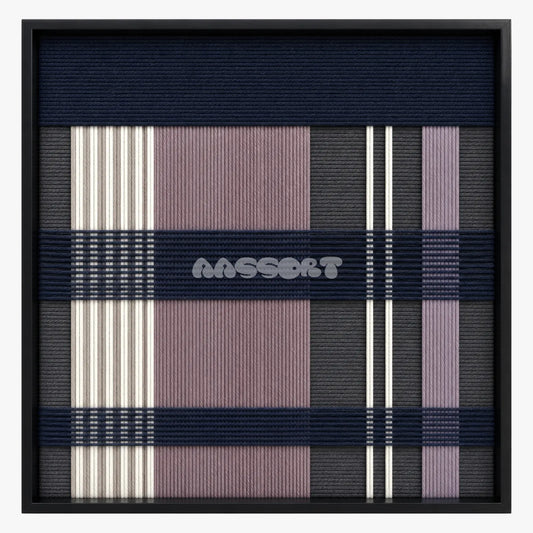 Midnight Lavender - Textile Art #SQ134