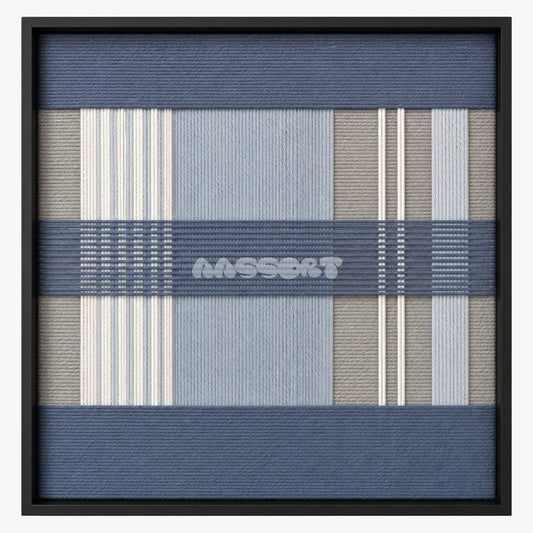 Foggy Pier - Textile Art #SQ135