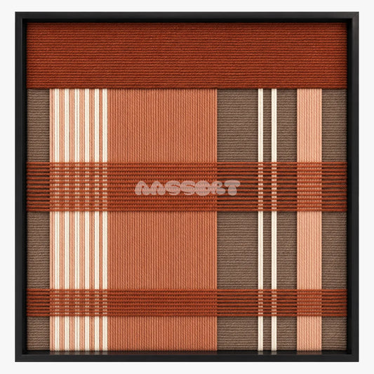 Tuscan Plaid - Textile Art #SQ138