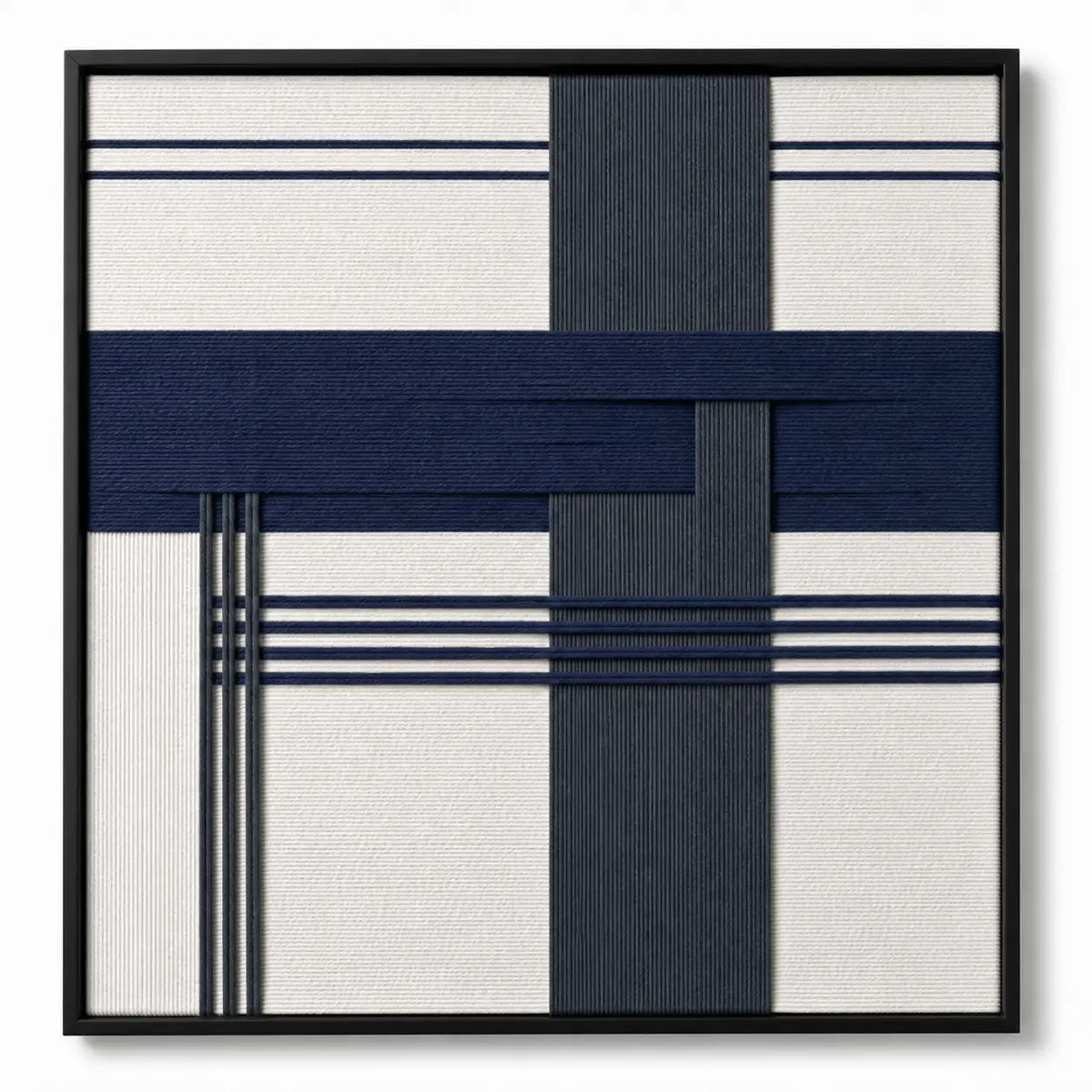 Midnight Axis - Textile Art #SQ146