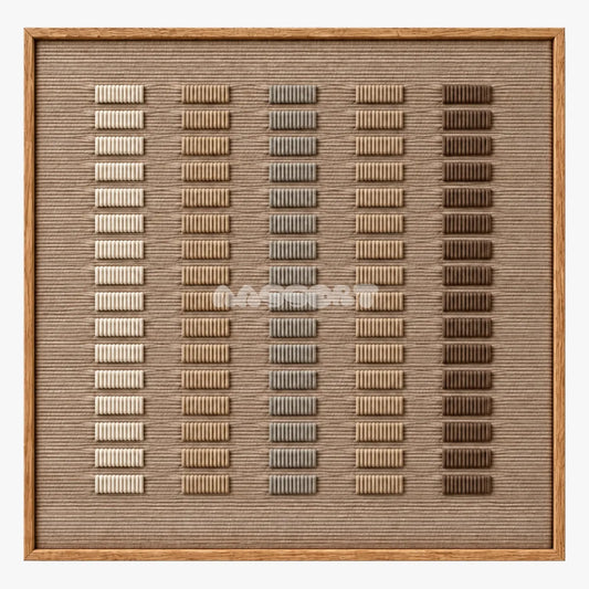 Silent Measure - Textile Art #SQ149