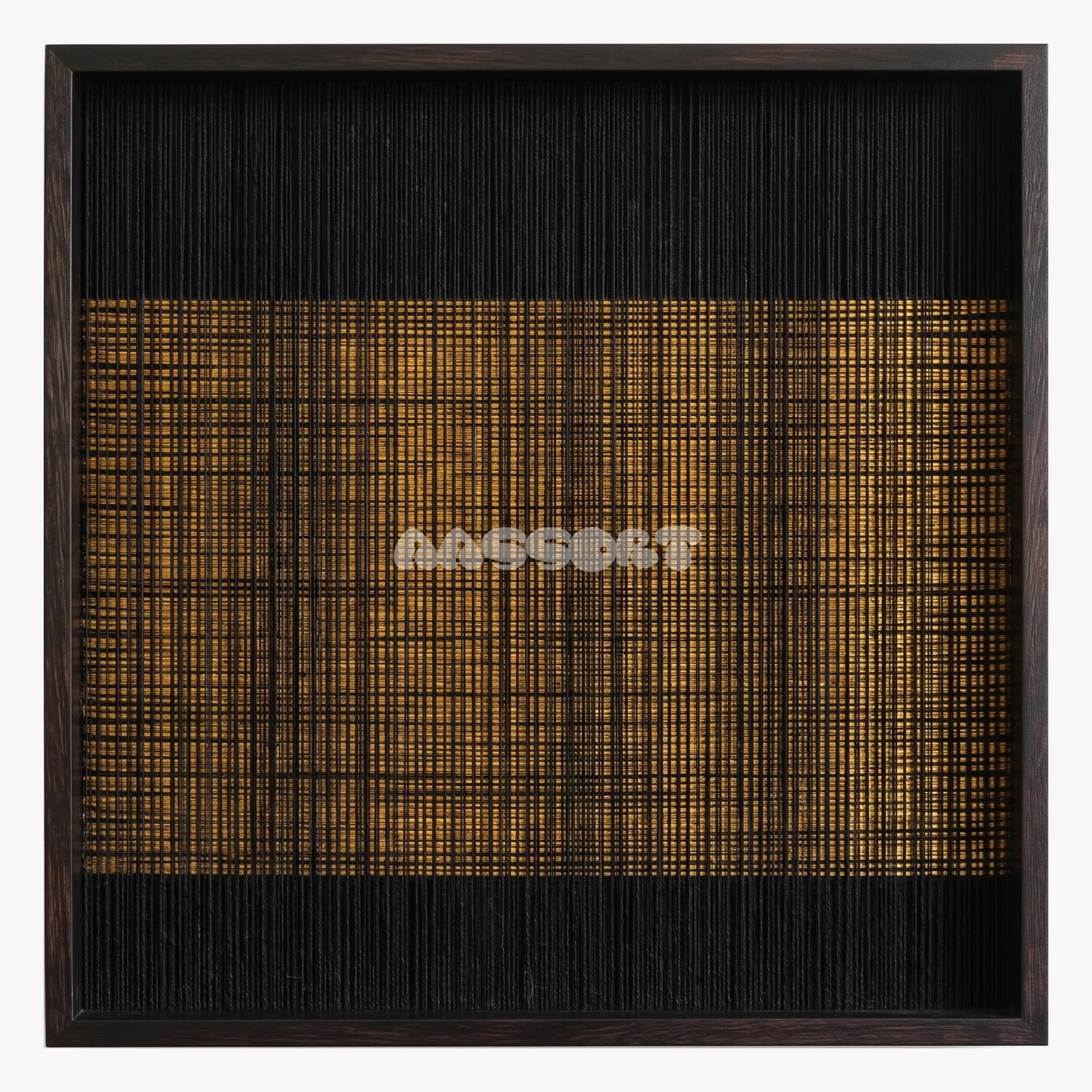 Golden District - Textile Art #SQ159