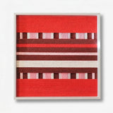 "Spring Miss" — Textured Fiber Wall Art
