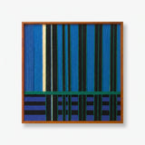 "Summer Night's Serenity" — Textured Fiber Wall Art