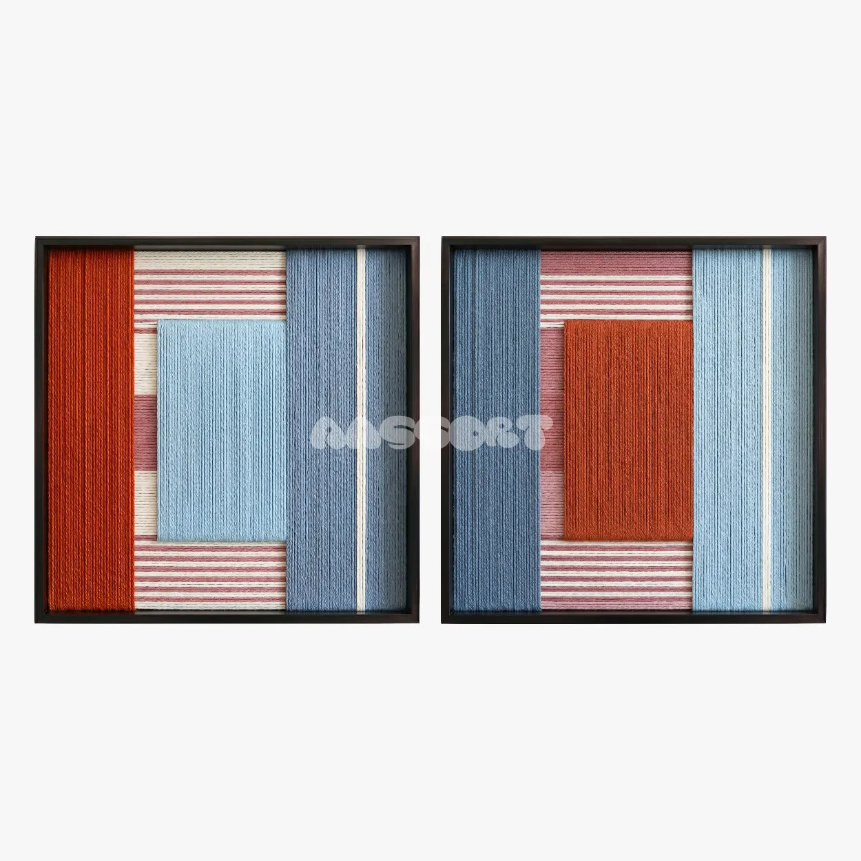 Cold Fire - Textile Art #PR009