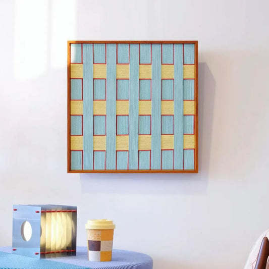 "Afternoon Window" — Textured Fiber Wall Art