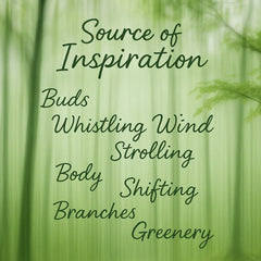 Green Branches — Fiber Art