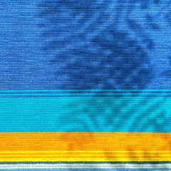 “Truman's Sea” - Textured Fiber Wall Art