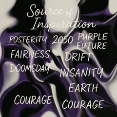 Inspiration graphic for HOUTIAN featuring a stylized mirror and stripe motif with the quote “Reflect your world in art” to convey the design concept.
