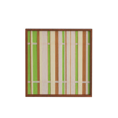 Tree Ah Tree yarn woven wall art front view on plain white background