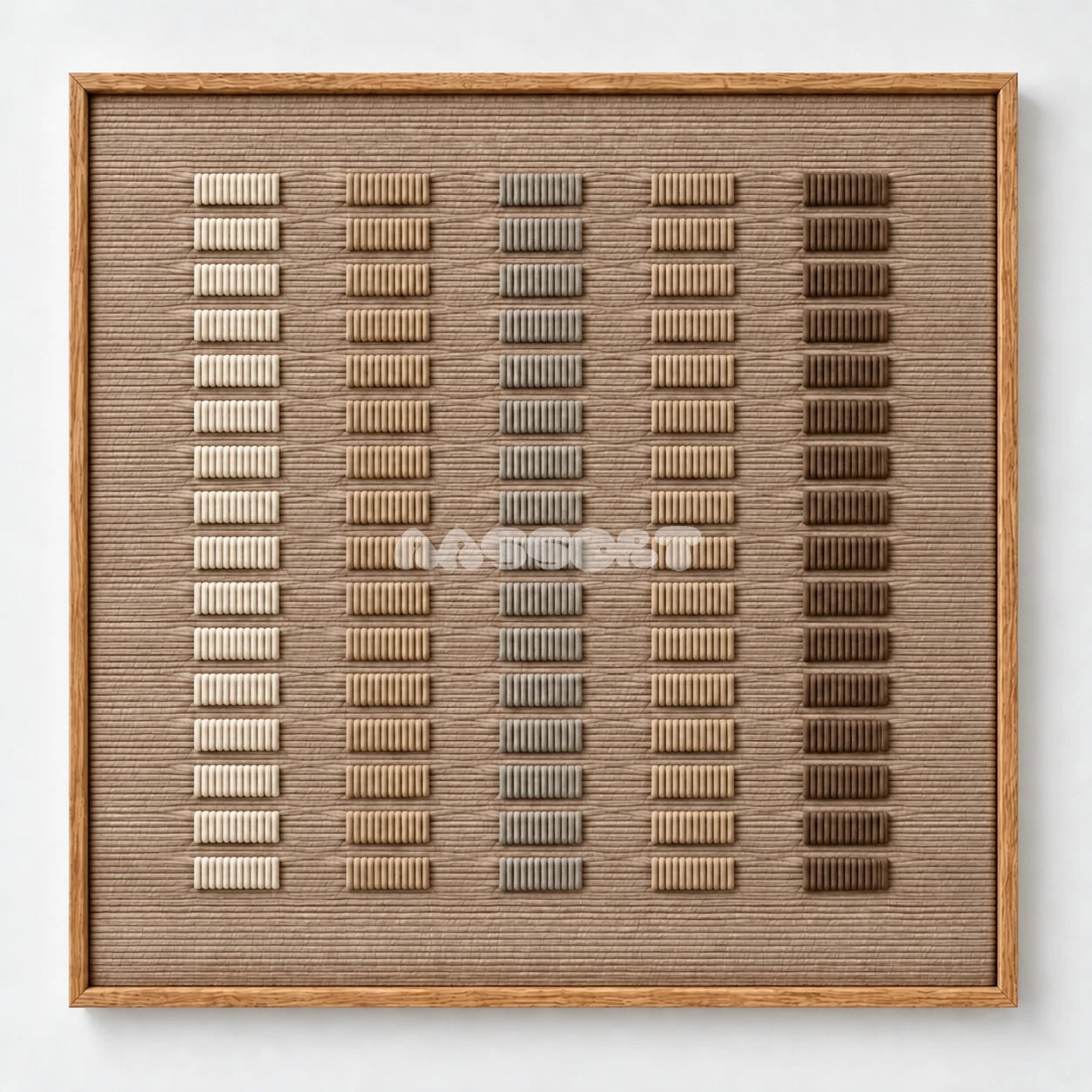 Silent Measure - Textile Art #SQ149